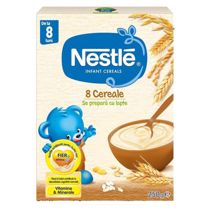 Nestle Baby | 8 Cereale cu Fructe | 250 g